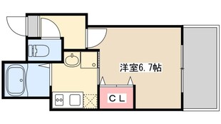 ラ・フォンテ三宮旭の物件間取画像